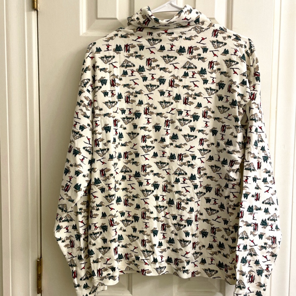 Vintage Meister Ski Mountain Winter Turtleneck Sweater